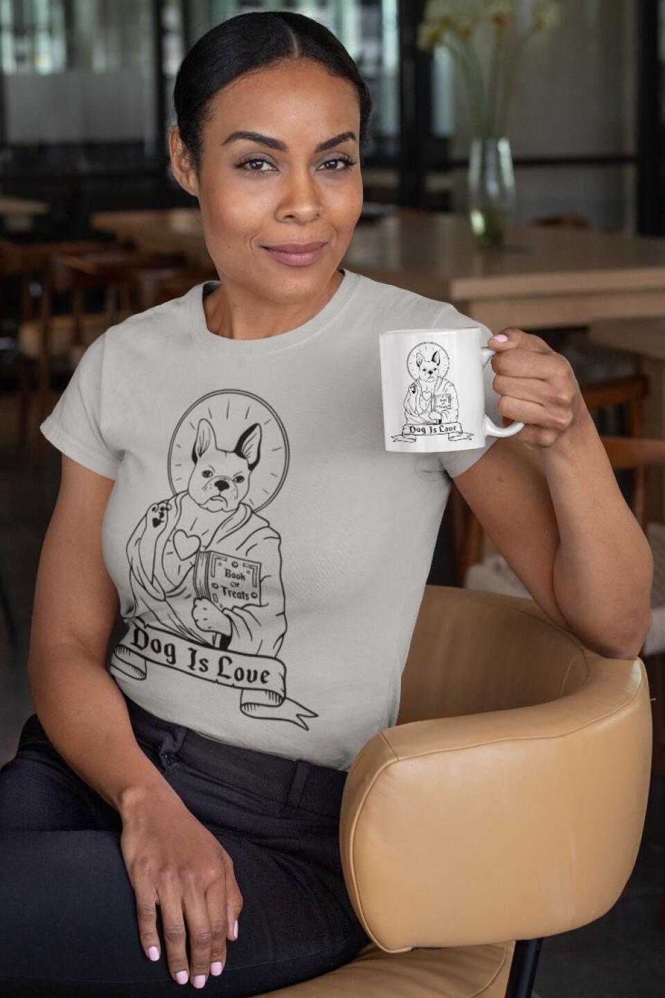 Personalisierbare Tasse - DOG is LOVE