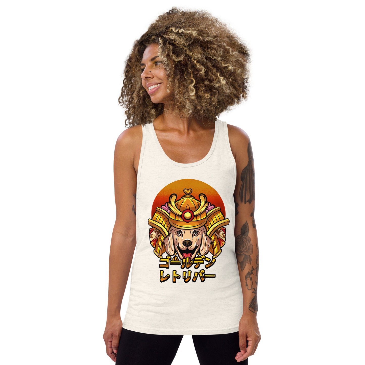 Golden Retriever Monku - Unisex Tank-Top