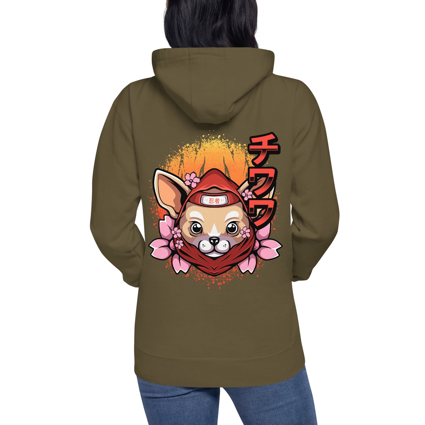 Chihuahua Kunoichi - Unisex Kapuzenpullover