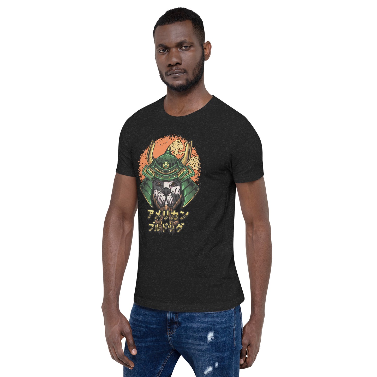 Amerikanische Bulldogge Buntaicho - Unisex T-Shirt