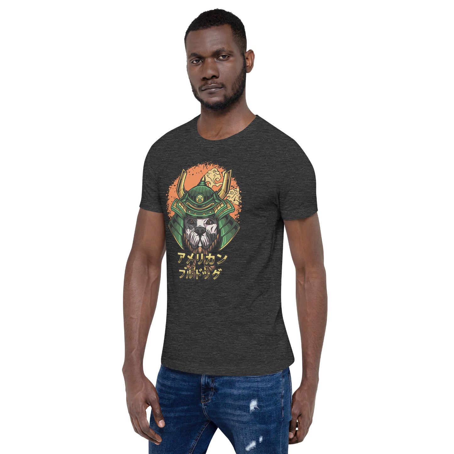 Amerikanische Bulldogge Buntaicho - Unisex T-Shirt