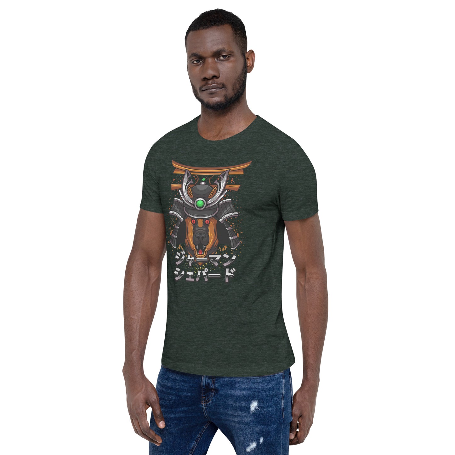 Deutscher Schäferhund Samurai - Unisex T-Shirt