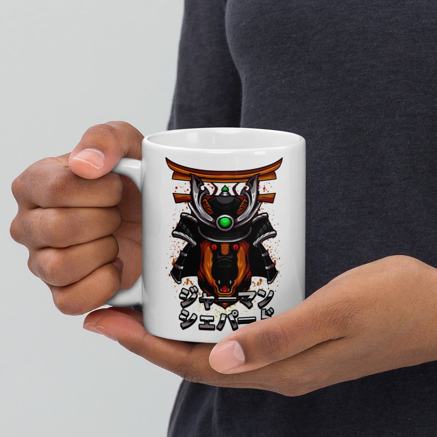 Deutscher Schäferhund Samurai - Tasse