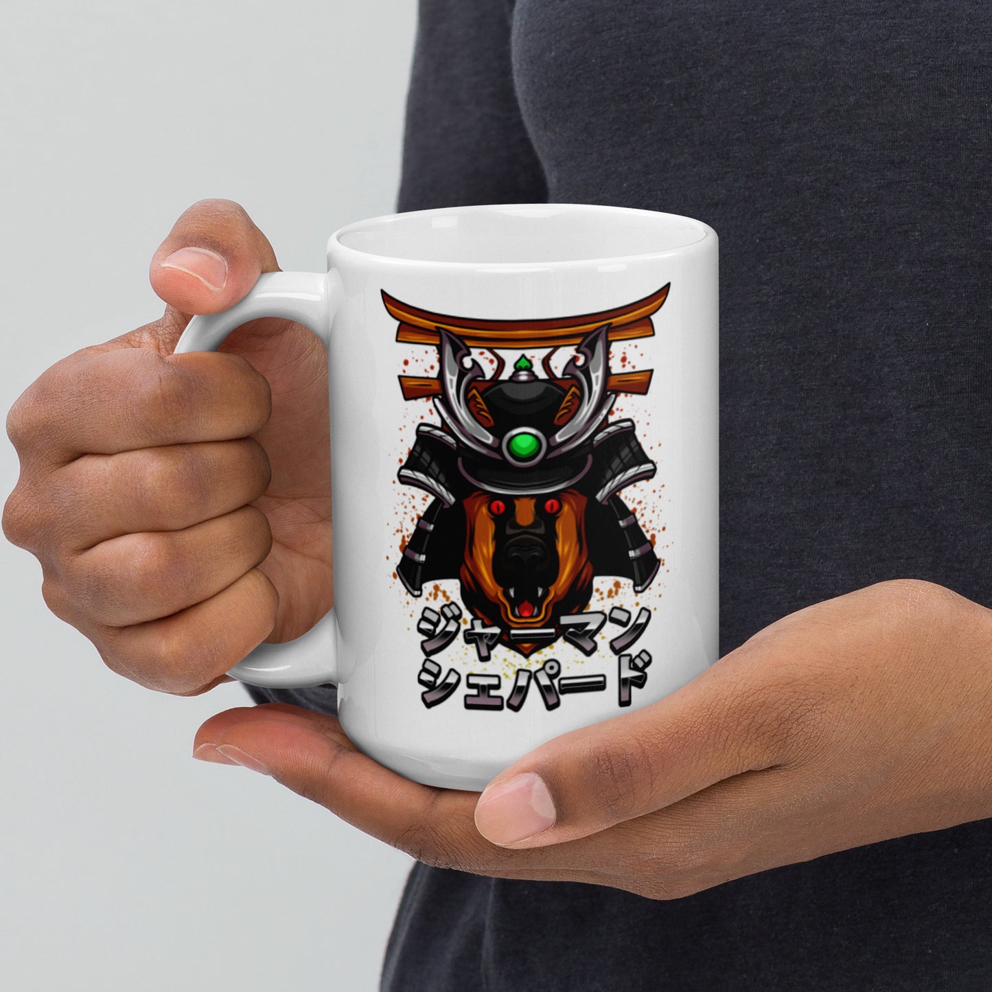 Deutscher Schäferhund Samurai - Tasse