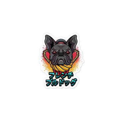 Französische Bulldogge Sumo - Aufkleber