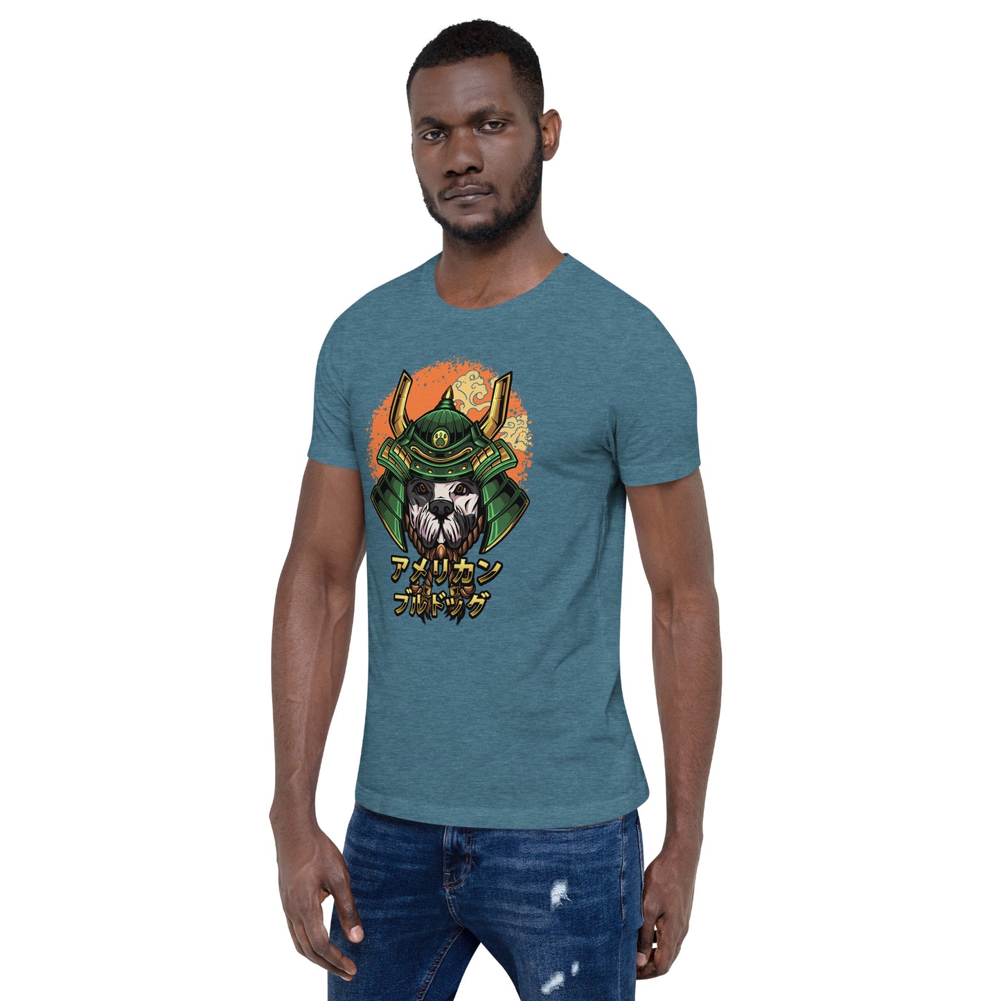 Amerikanische Bulldogge Buntaicho - Unisex T-Shirt