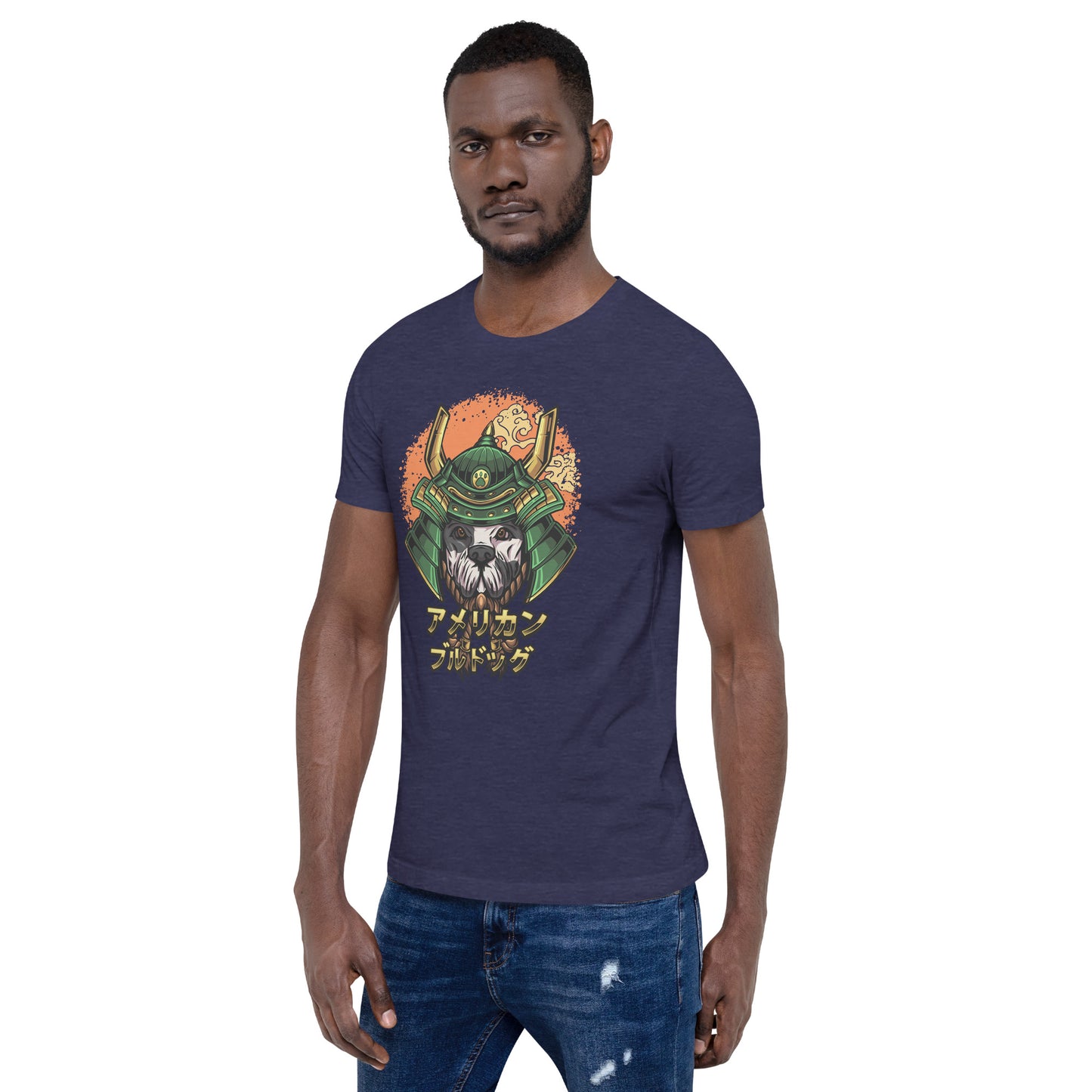 Amerikanische Bulldogge Buntaicho - Unisex T-Shirt