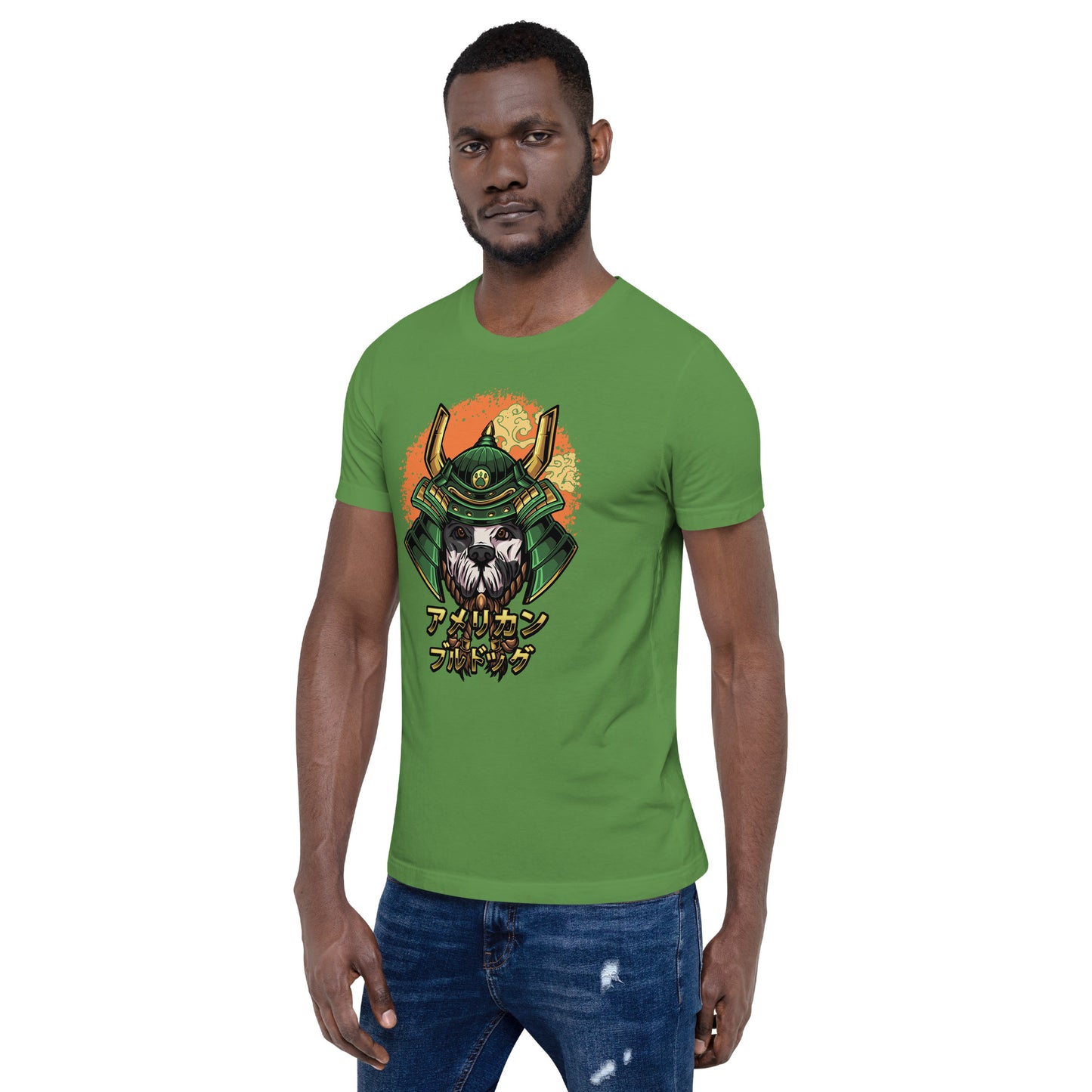 Amerikanische Bulldogge Buntaicho - Unisex T-Shirt