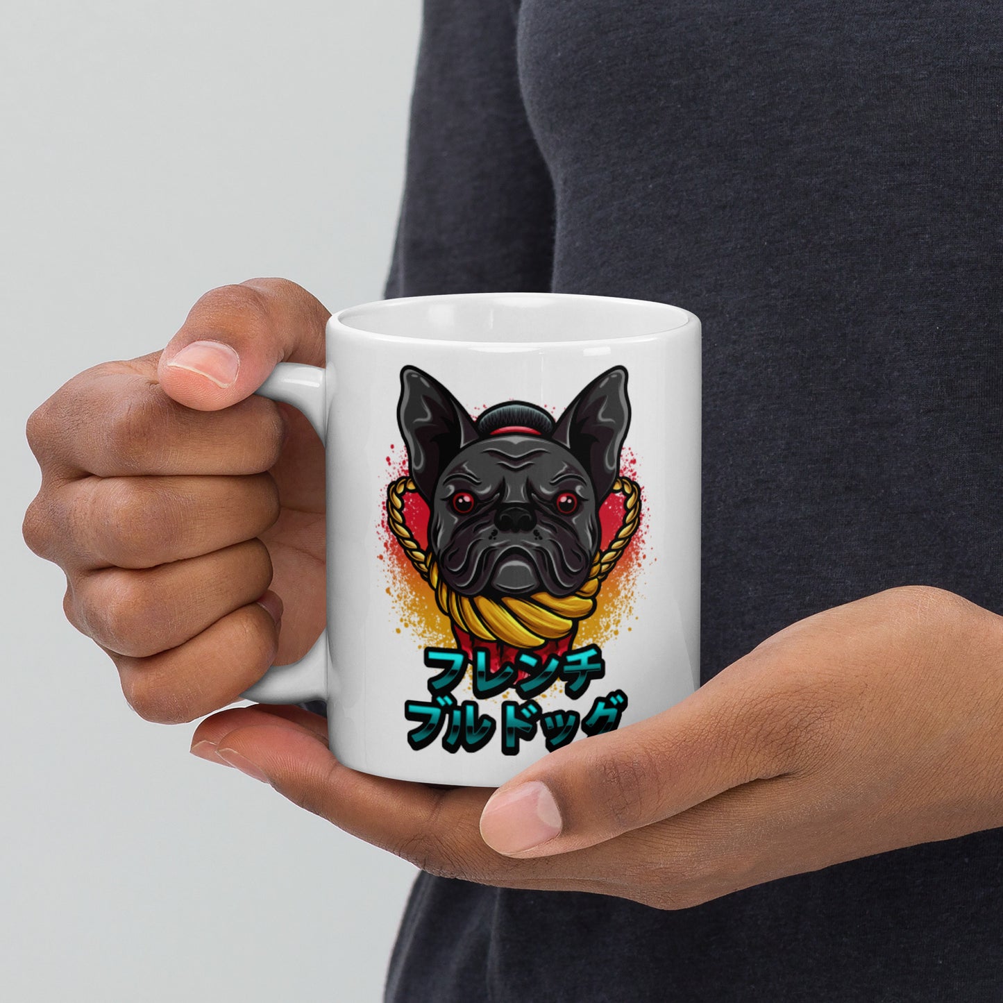 Französische Bulldogge Sumo - Tasse