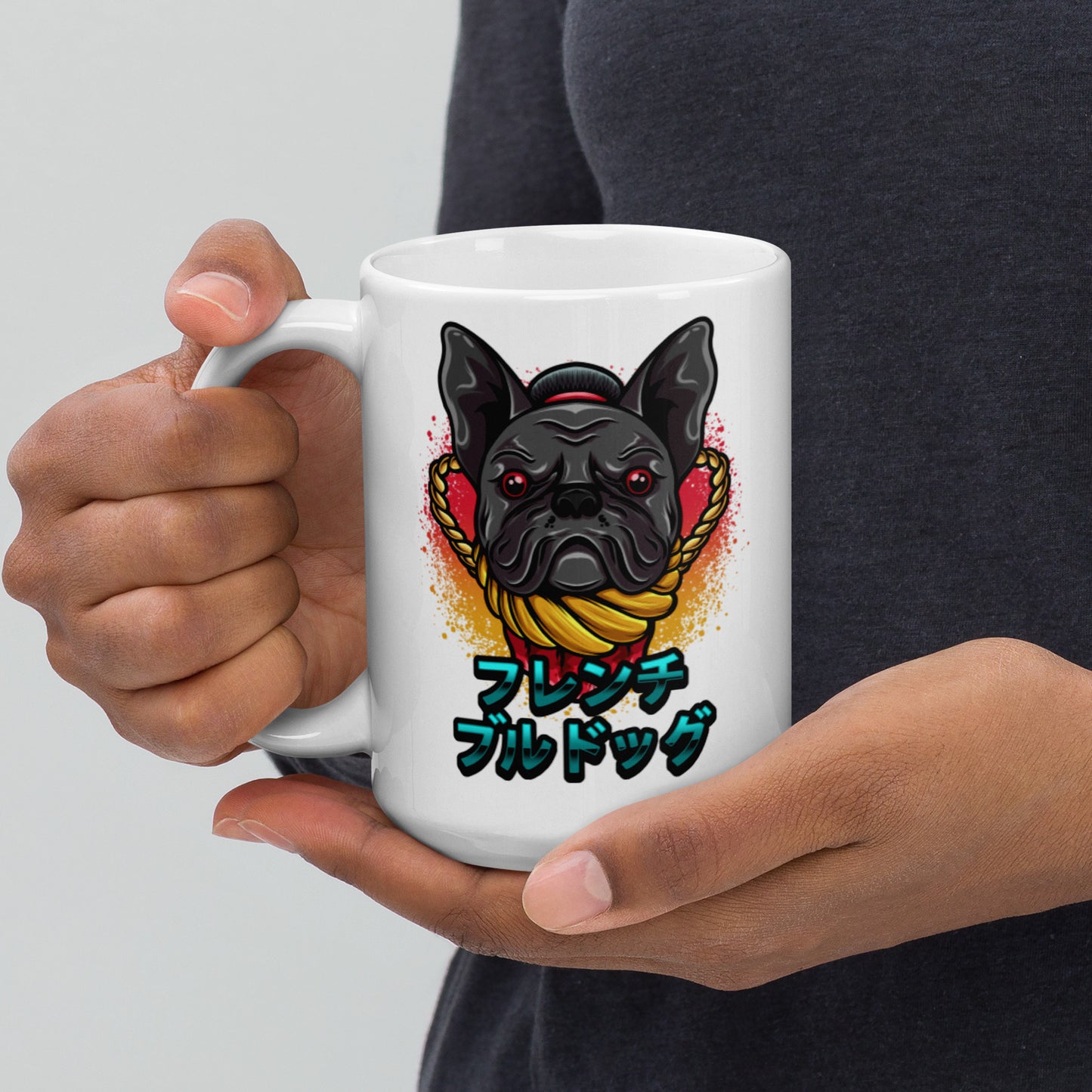 Französische Bulldogge Sumo - Tasse