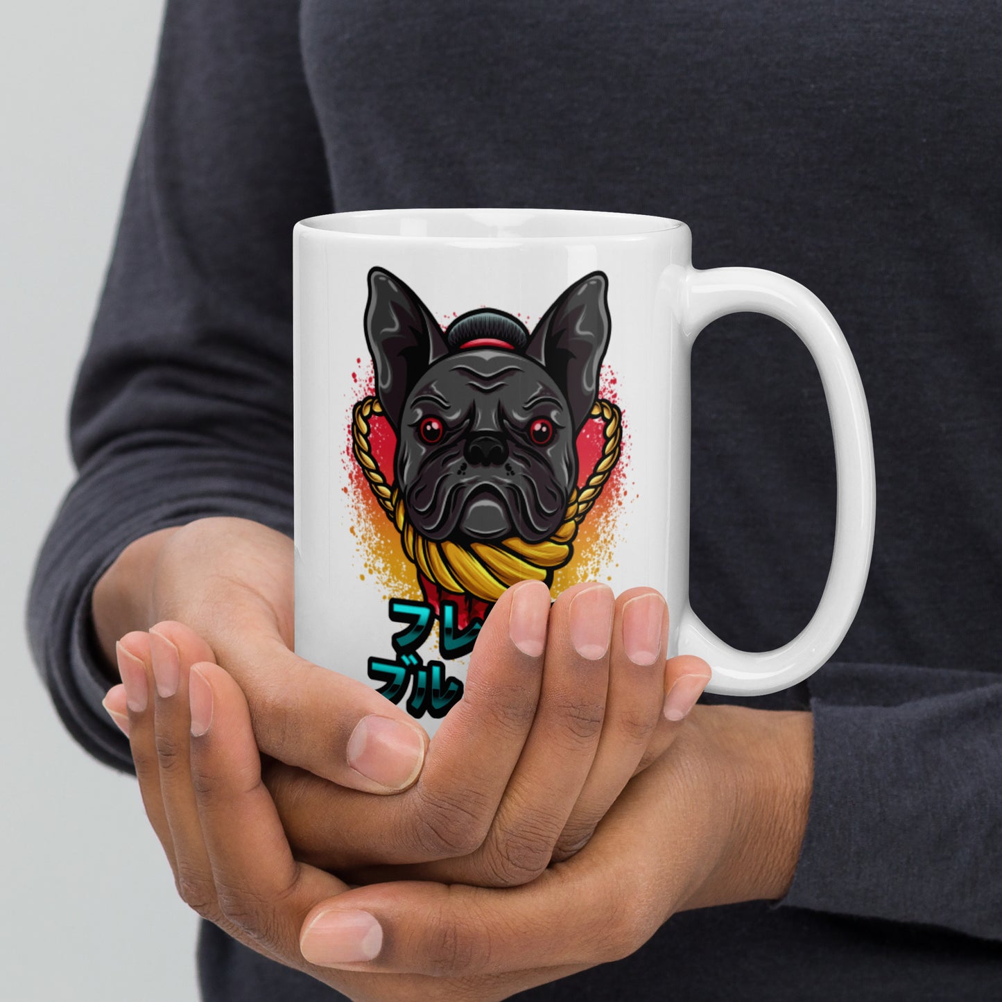 Französische Bulldogge Sumo - Tasse