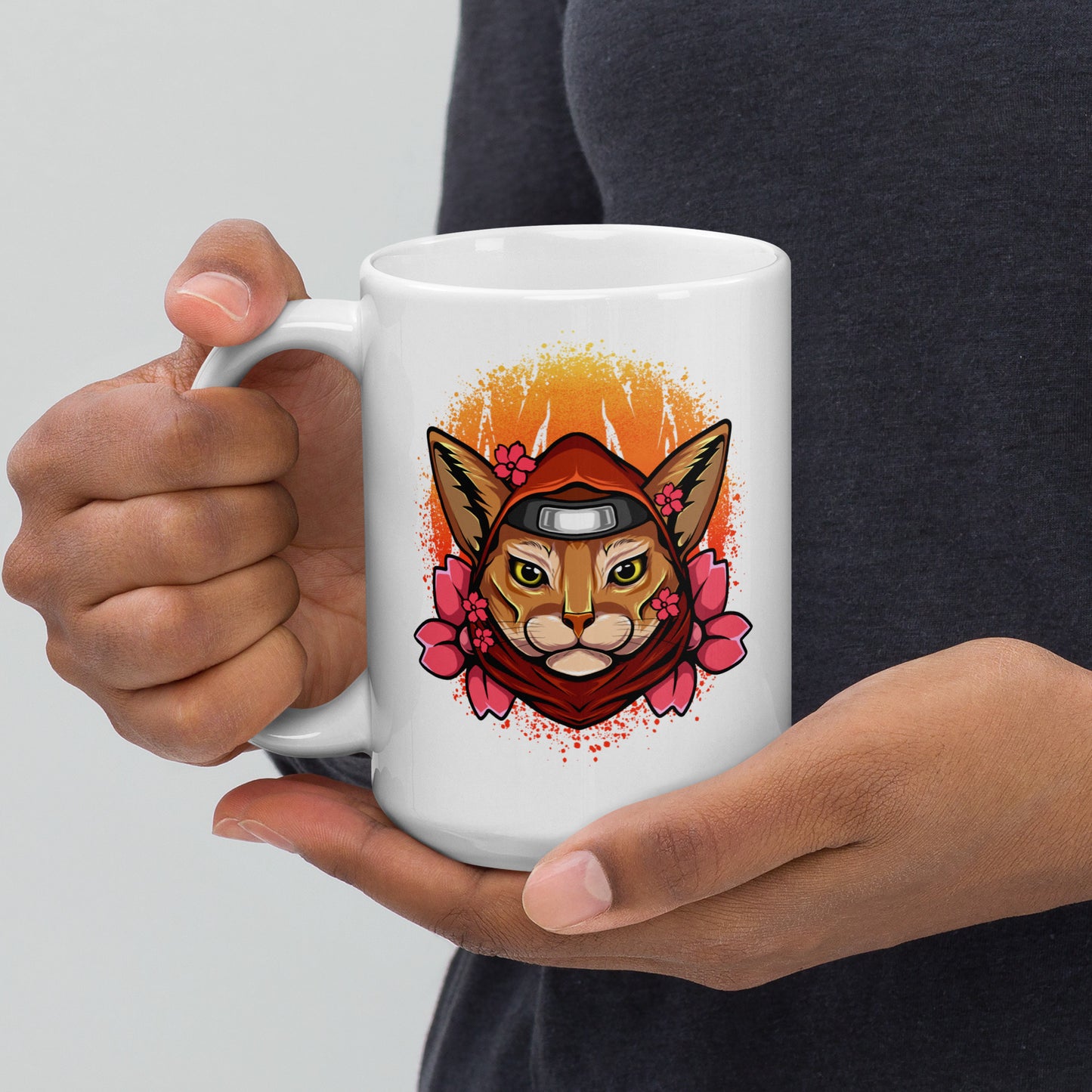 Abyssinian Kunoichi -  Tasse