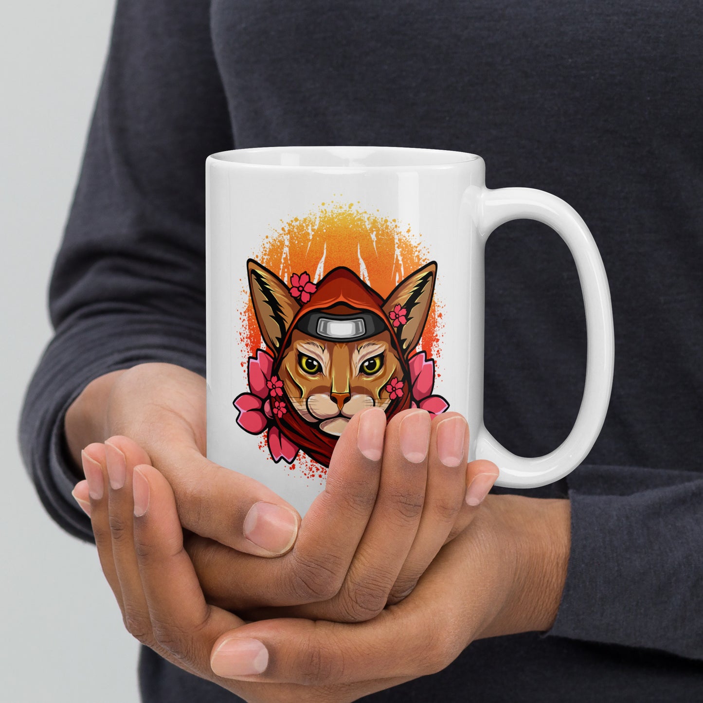 Abyssinian Kunoichi -  Tasse